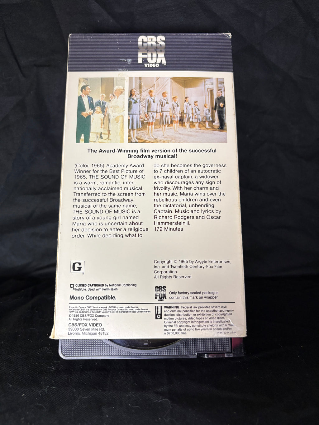 VHS | THE SOUND OF MUSIC