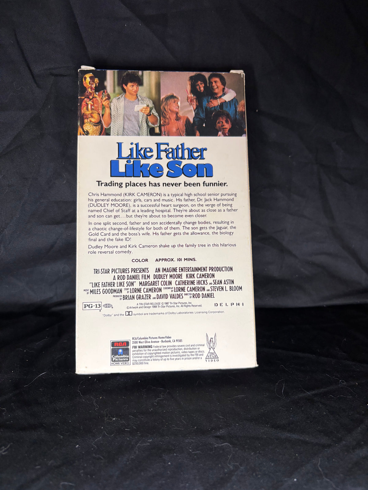 VHS | LIKE FATHER LIKE SON (1987)