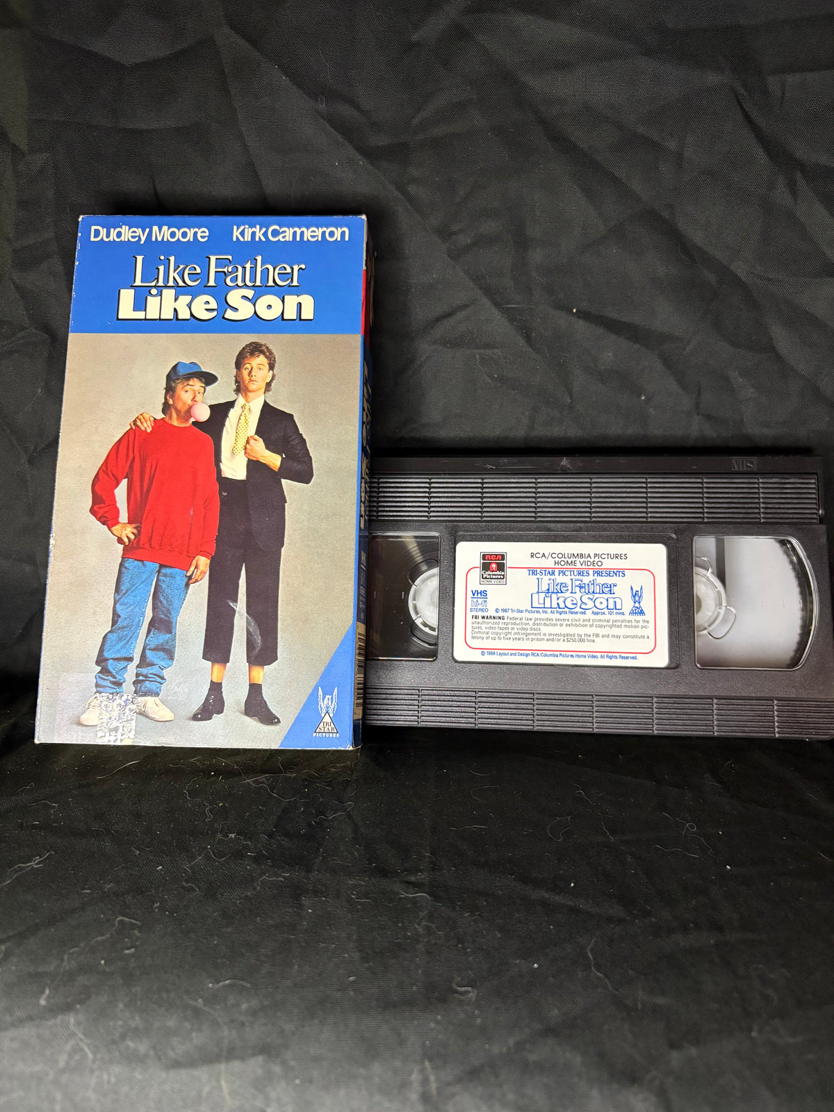 VHS | LIKE FATHER LIKE SON (1987)
