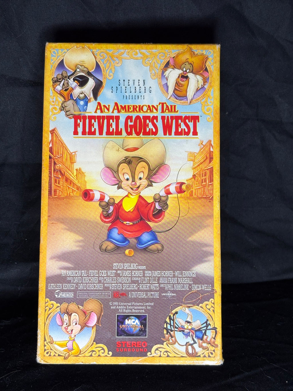 VHS | AN AMERICAN TAIL FIEVEL GOES WEST