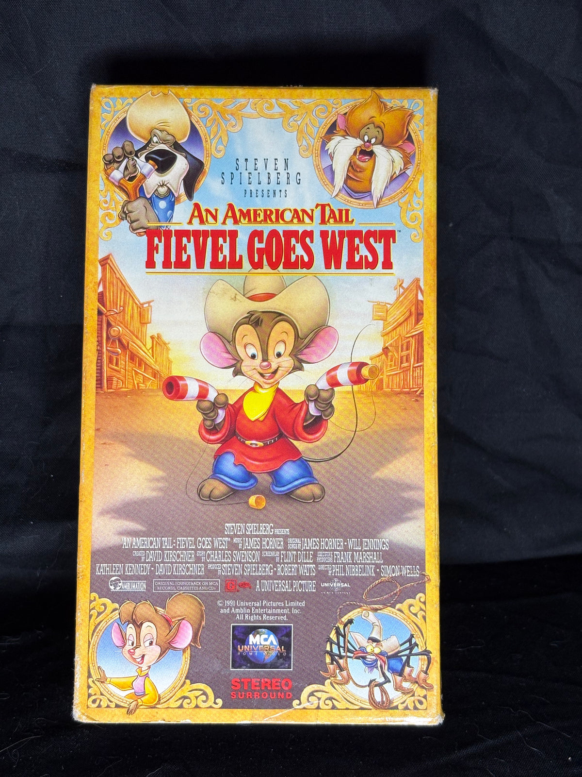 VHS | AN AMERICAN TAIL FIEVEL GOES WEST