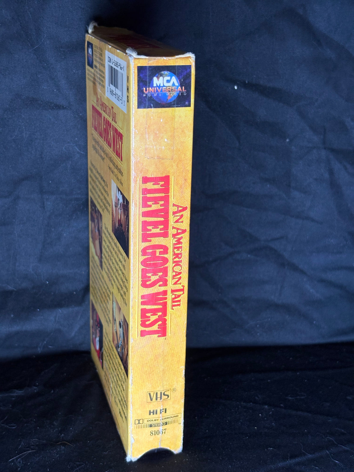 VHS | AN AMERICAN TAIL FIEVEL GOES WEST