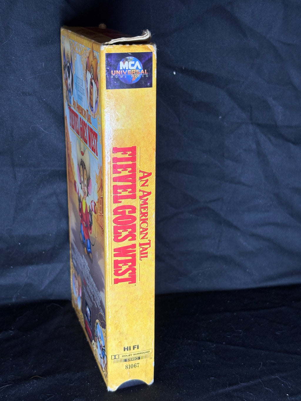 VHS | AN AMERICAN TAIL FIEVEL GOES WEST
