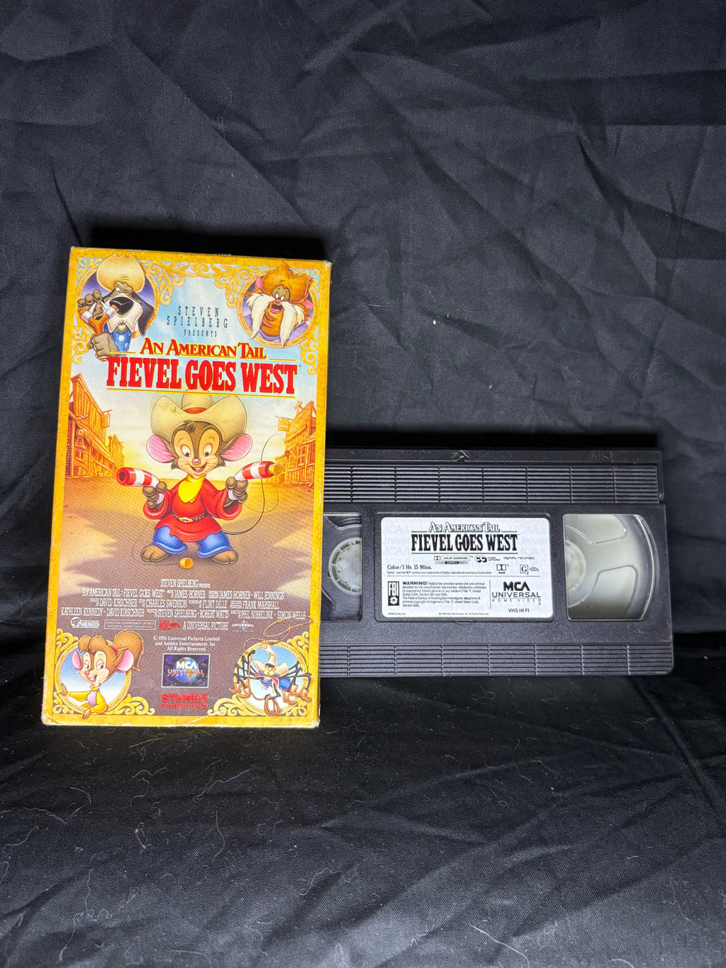 VHS | AN AMERICAN TAIL FIEVEL GOES WEST