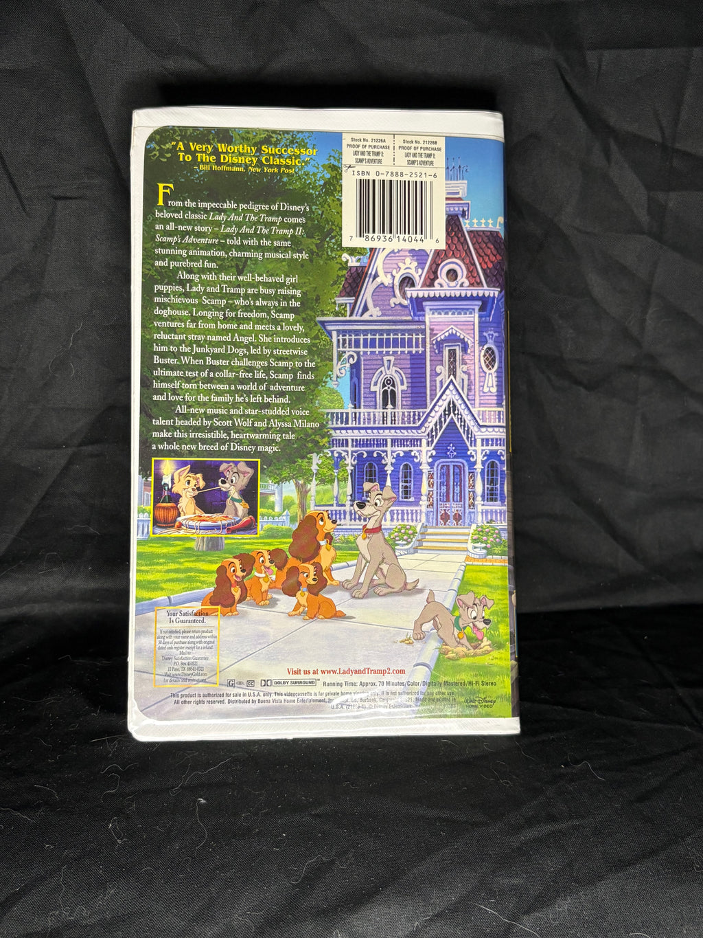 VHS | LADY AND THE TRAMP 2 (SCAMP'S ADVENTURE)
