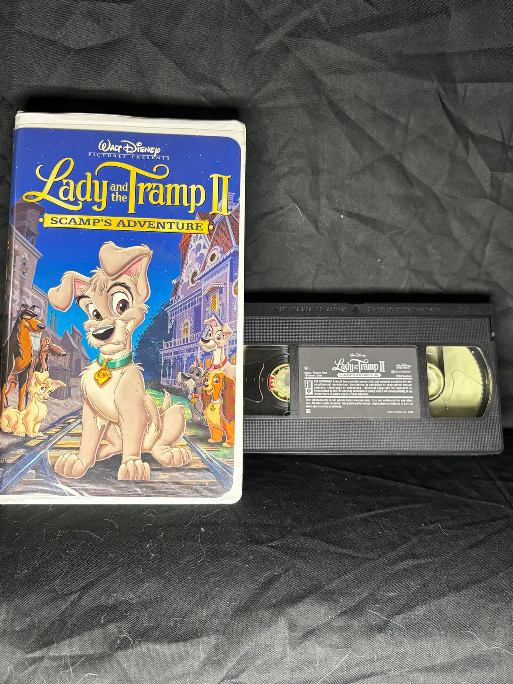 VHS | LADY AND THE TRAMP 2 (SCAMP'S ADVENTURE)