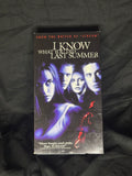 VHS | I KNOW WHAT YOU DID LAST SUMMER