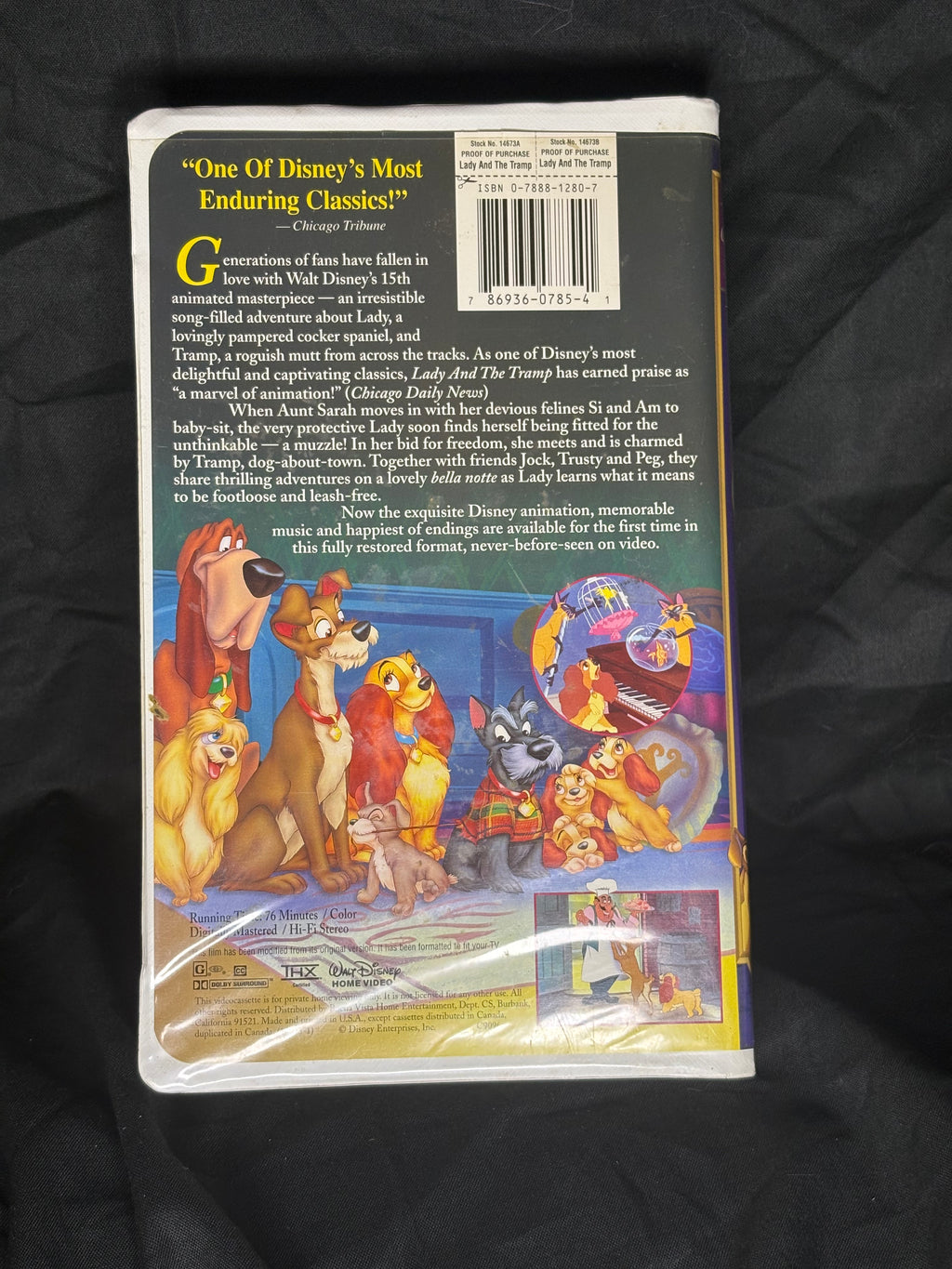 VHS | LADY AND THE TRAMP