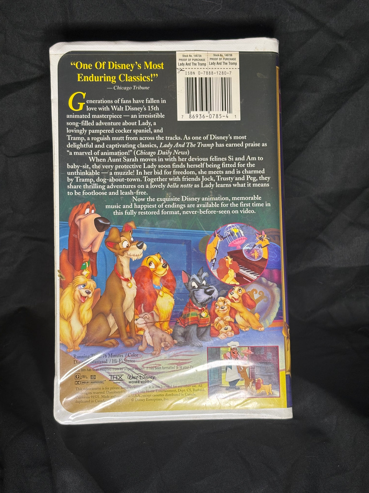 VHS | LADY AND THE TRAMP