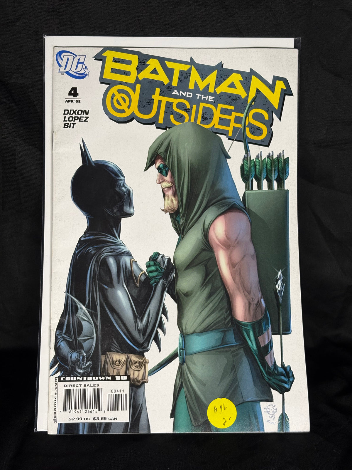BATMAN AND THE OUTSIDERS #4 APR 2008