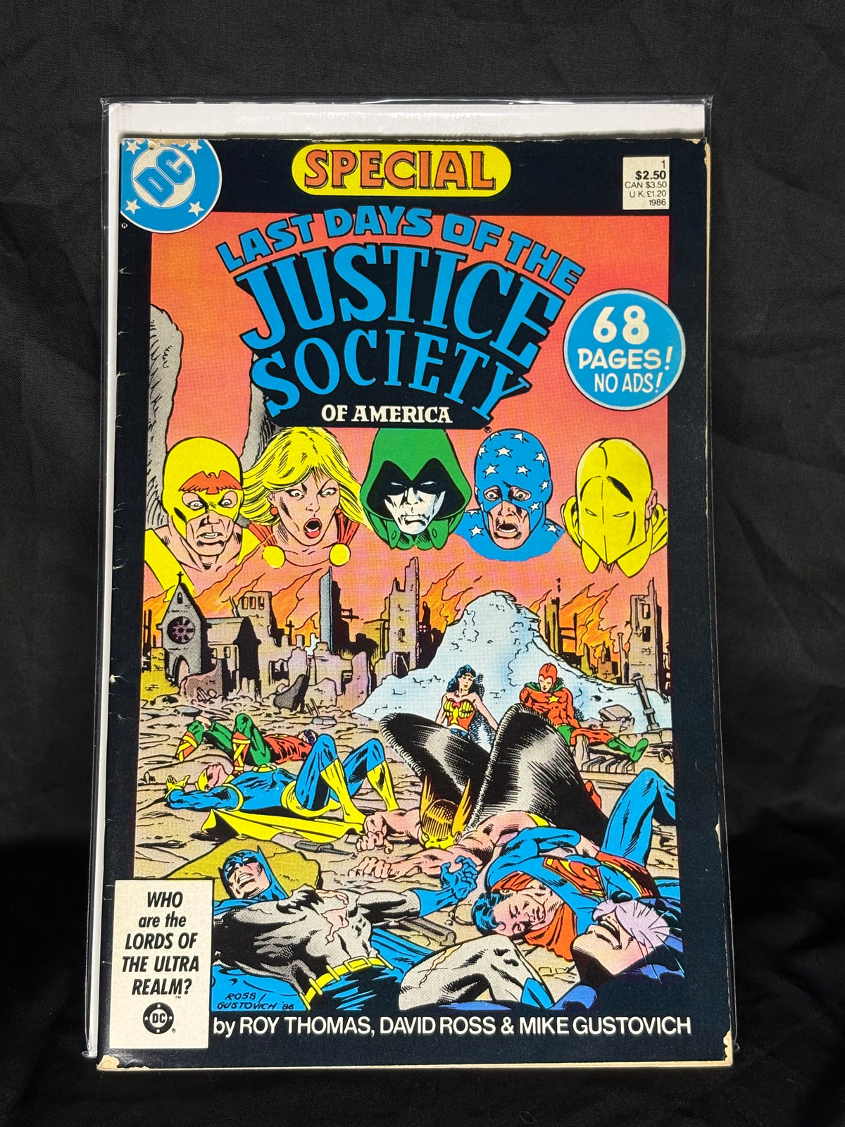 LAST DAYS OF THE JUSTICE SOCIETY OF AMERICA #1 1986