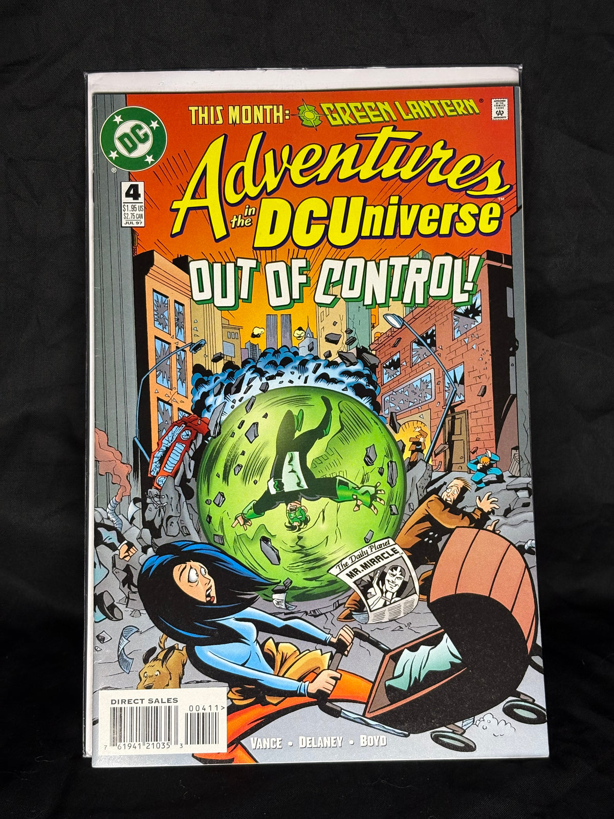 ADVENTURES IN THE DC UNIVERSE #4 JUL 1997