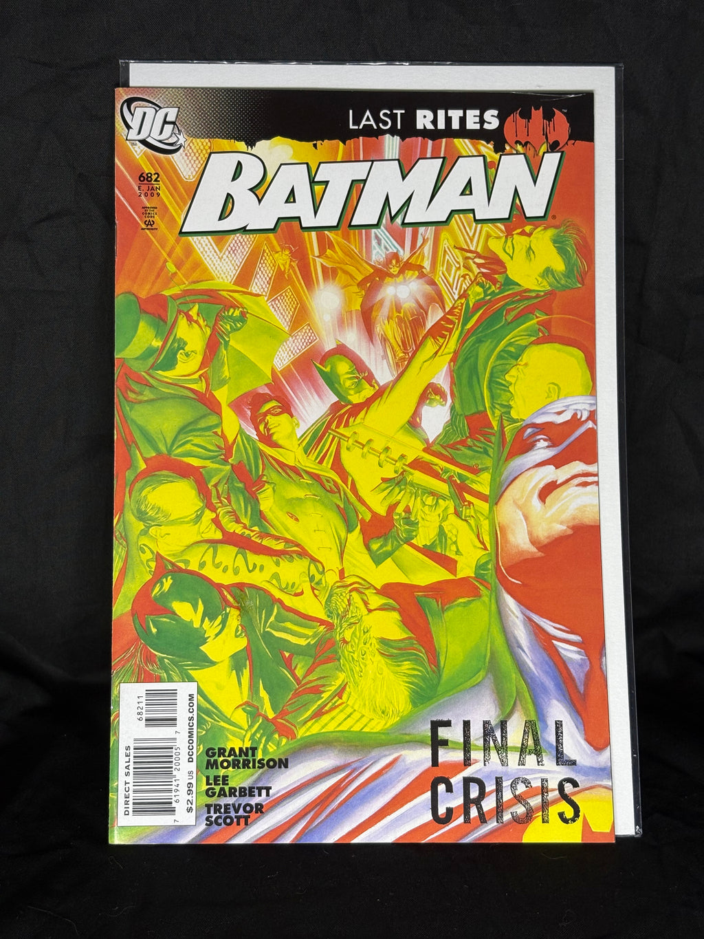 BATMAN #682 FINAL CRISIS TIE-IN/ LAST RITES PART 1 OF 2 JAN 2009