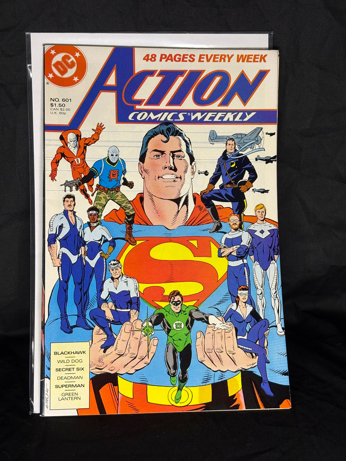 ACTION COMICS WEEKLY #601 MAY 1988