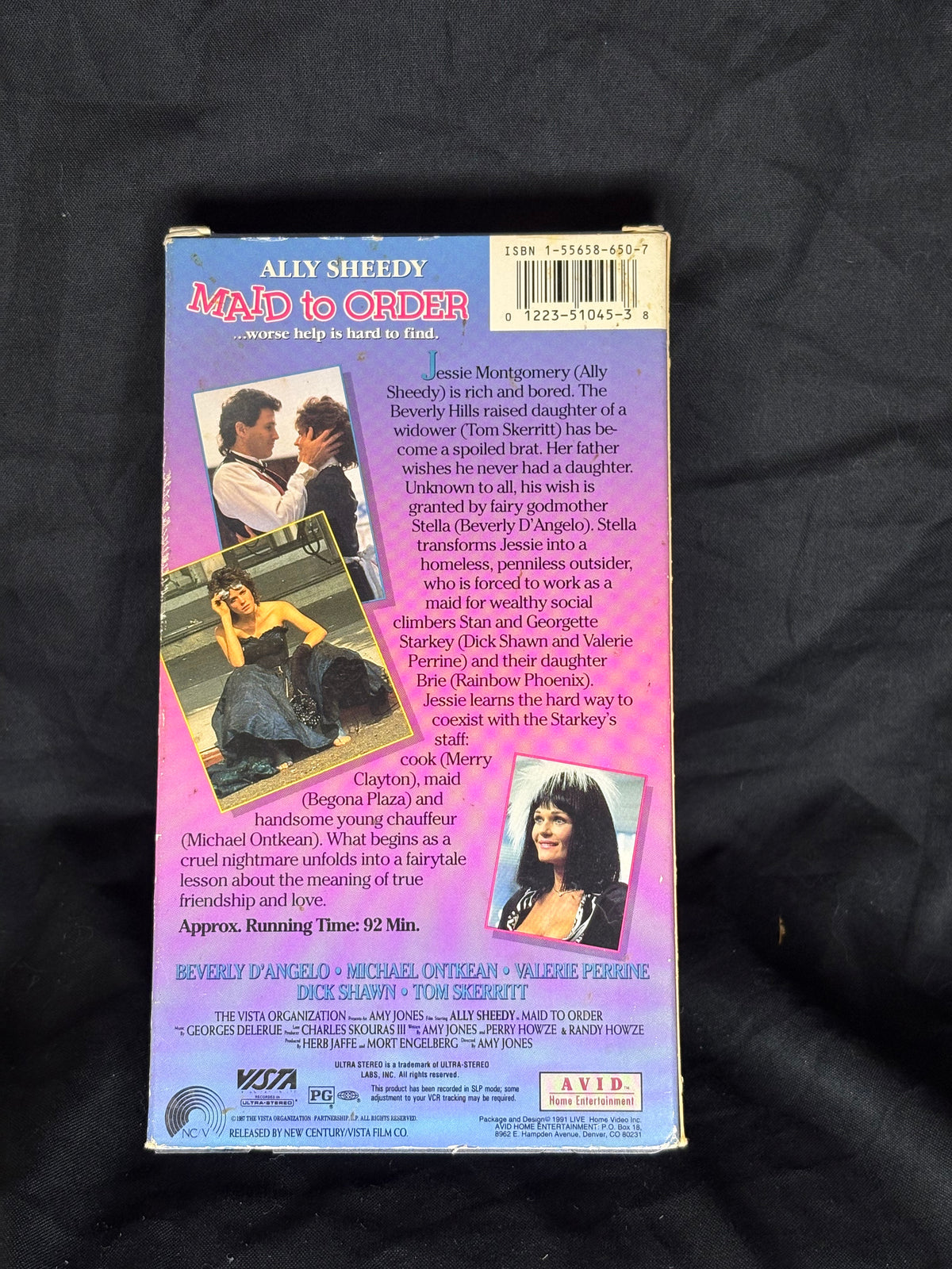 VHS | ALLY SHEEDY MAID TO ORDER