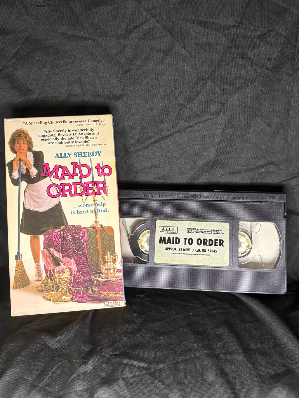 VHS | ALLY SHEEDY MAID TO ORDER