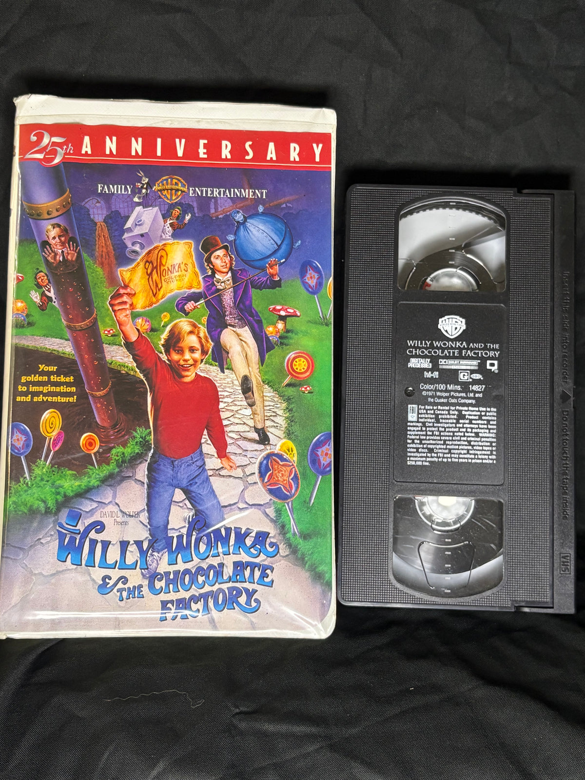 VHS | WILLY WONKA AND THE CHOCOLATE FACTORY