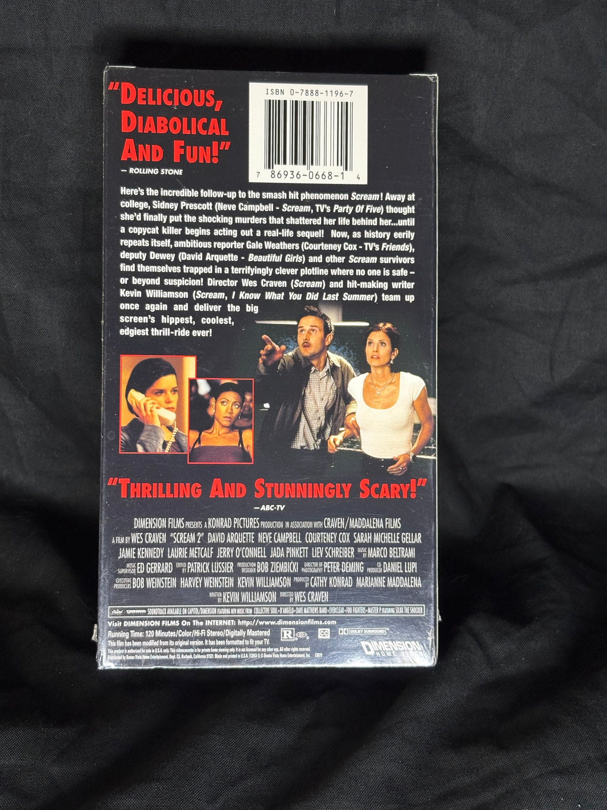 VHS | SCREAM 2 (SEALED)