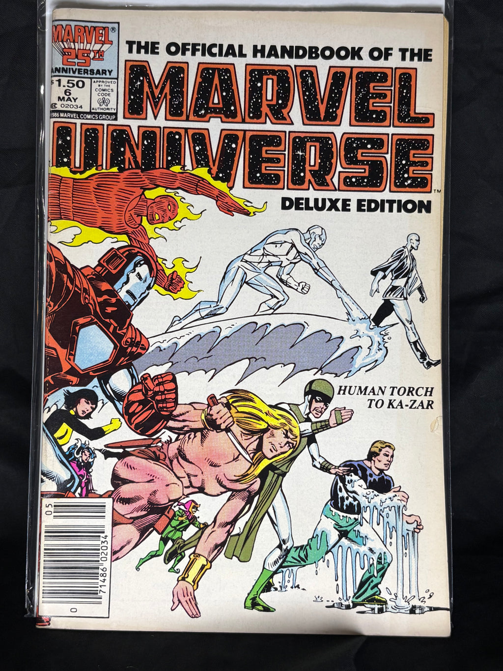 THE OFFICIAL HANDBOOK OF THE MARVEL UNIVERSE: DELUXE EDITION #6