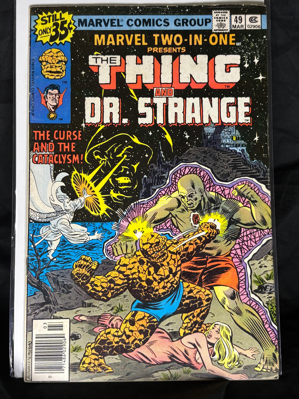 MARVEL TWO-IN-ONE #49 THE THING AND DR. STRANGE MAR 1979